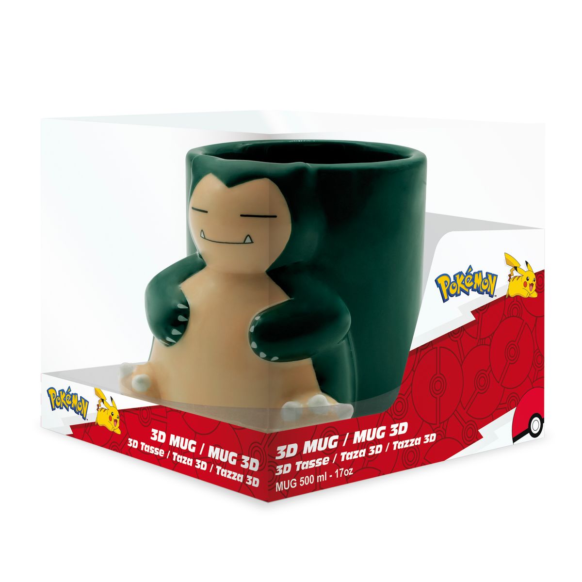 Pokémon - Snorlax - 3D-muki