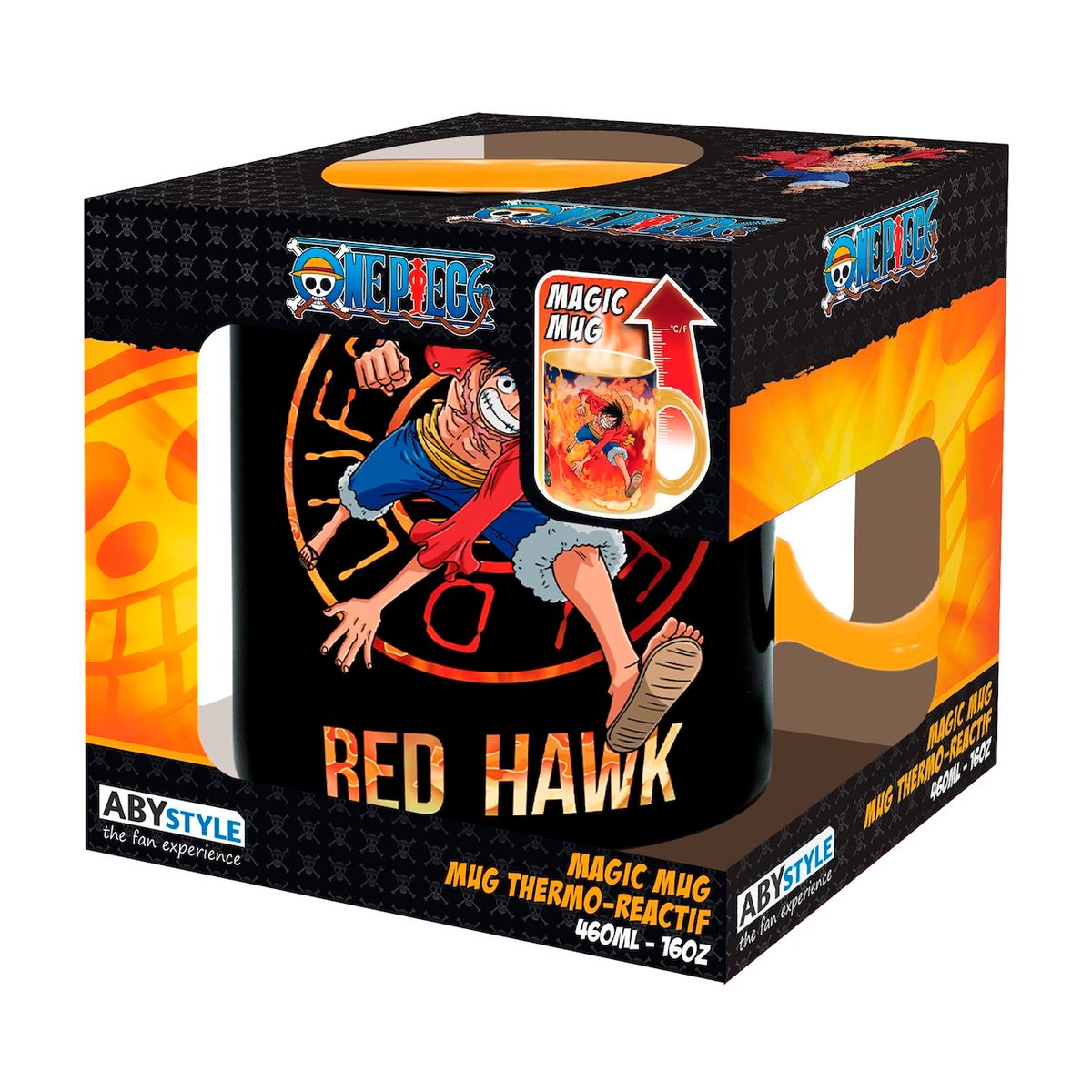 One Piece - Luffy & Sabo - Heat Change -muki (460 ml)