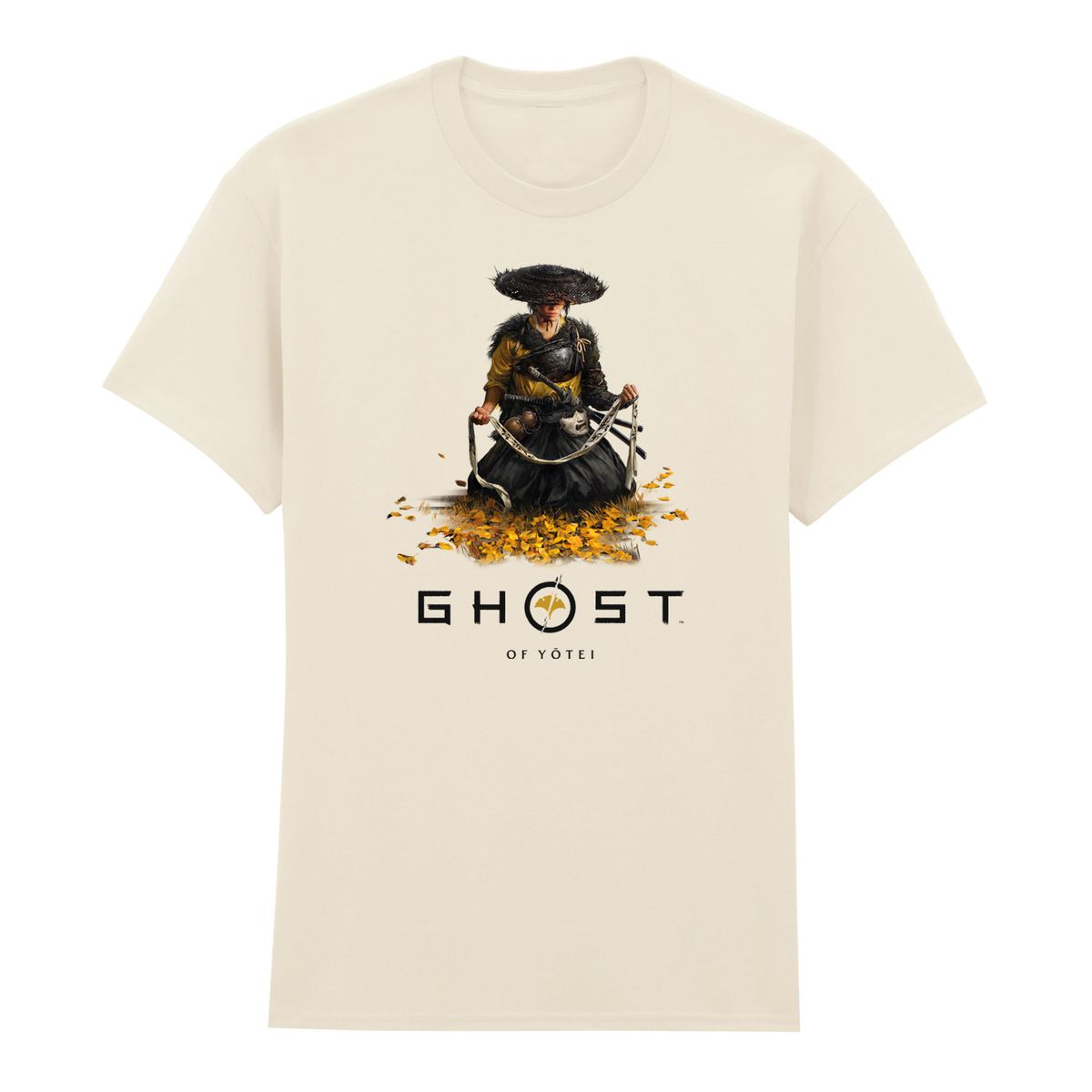 Ghost of Yotei - Atsu Kneeling - T-paita