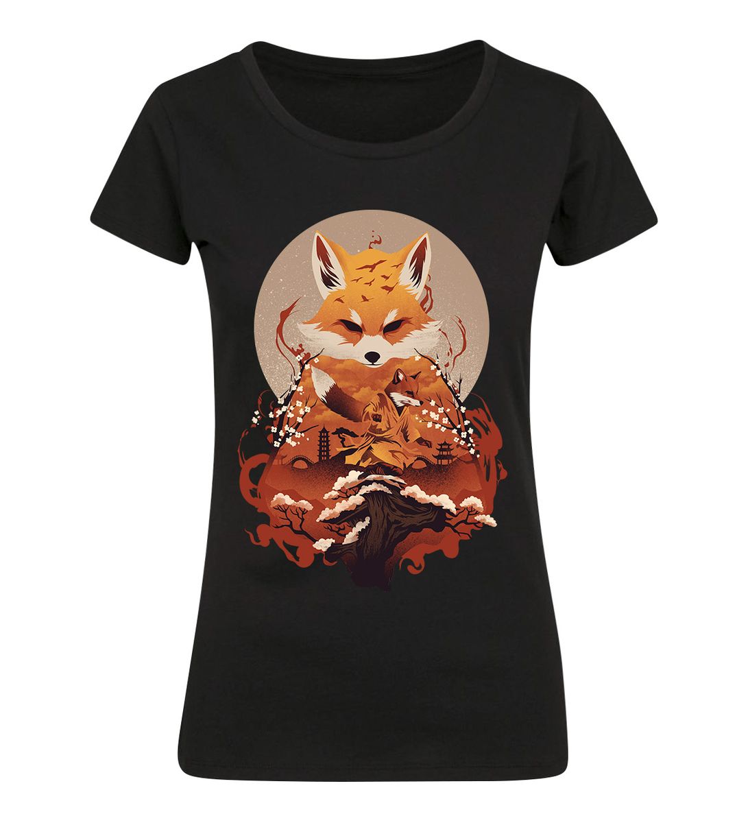 Dan Fajardo - Fox Warrior - Naisten T-paita