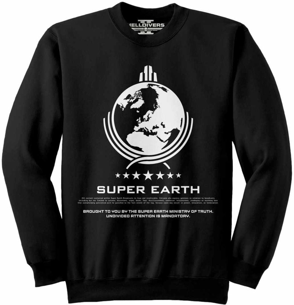 Helldivers - Super Earth Logo - Pusero / svetari
