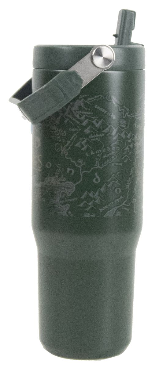 Taru sormusten herrasta - Map Inscription - Iso juomapullo (tumbler)