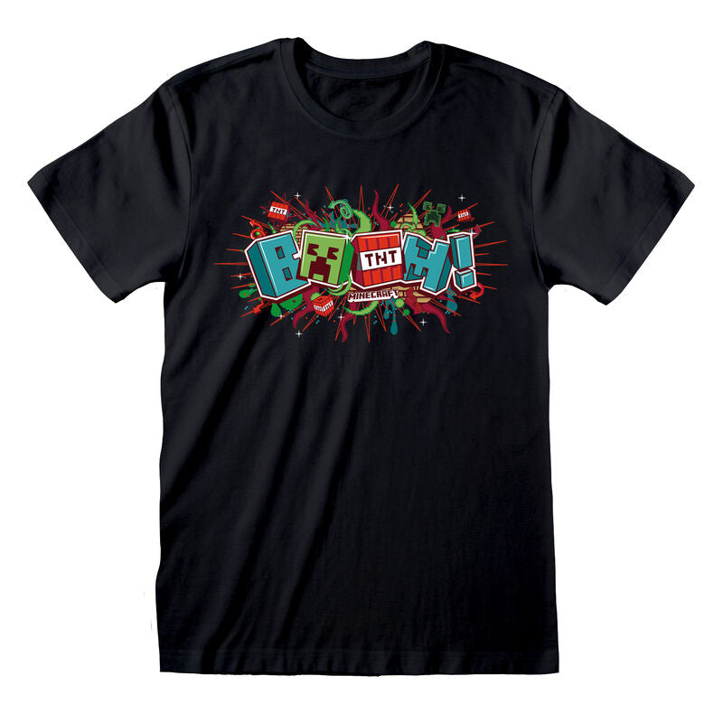 Minecraft - Boom - T-paita