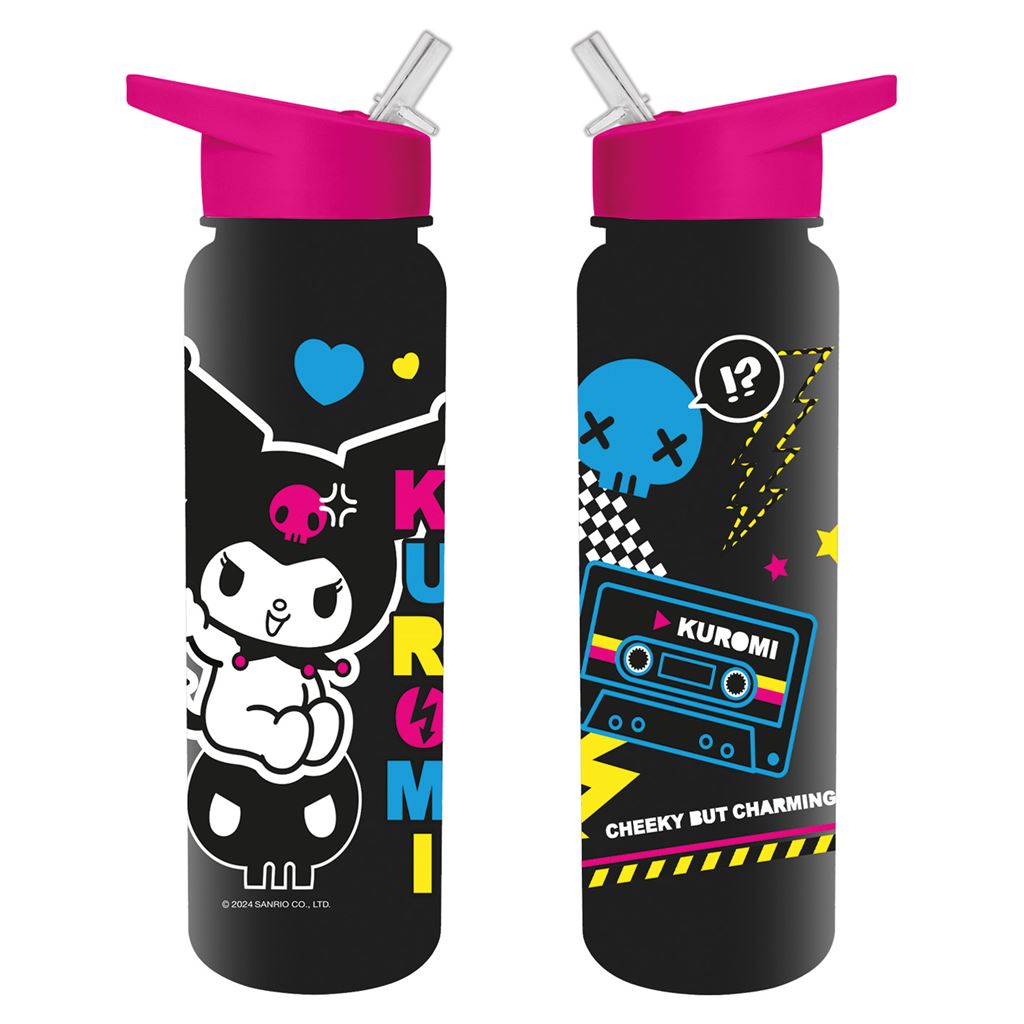 Hello Kitty - Kuromi Punk Vibes - Juomapullo/vesipullo