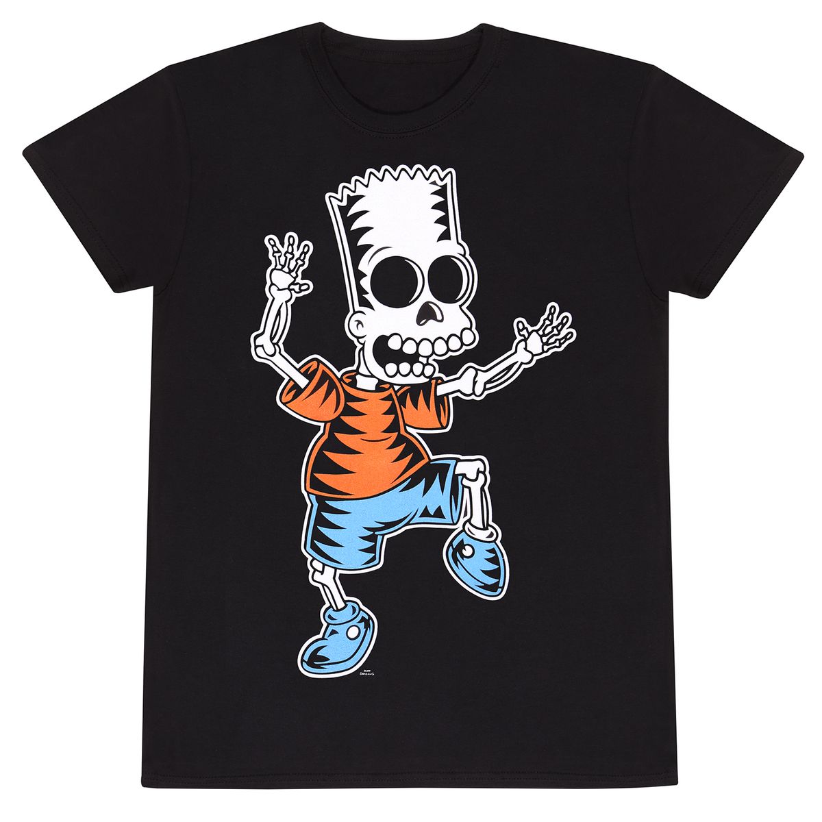 Simpsonit - Skeleton Bart - T-paita