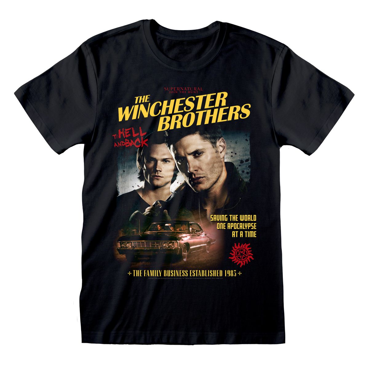Supernatural - Winchester Bros - T-paita