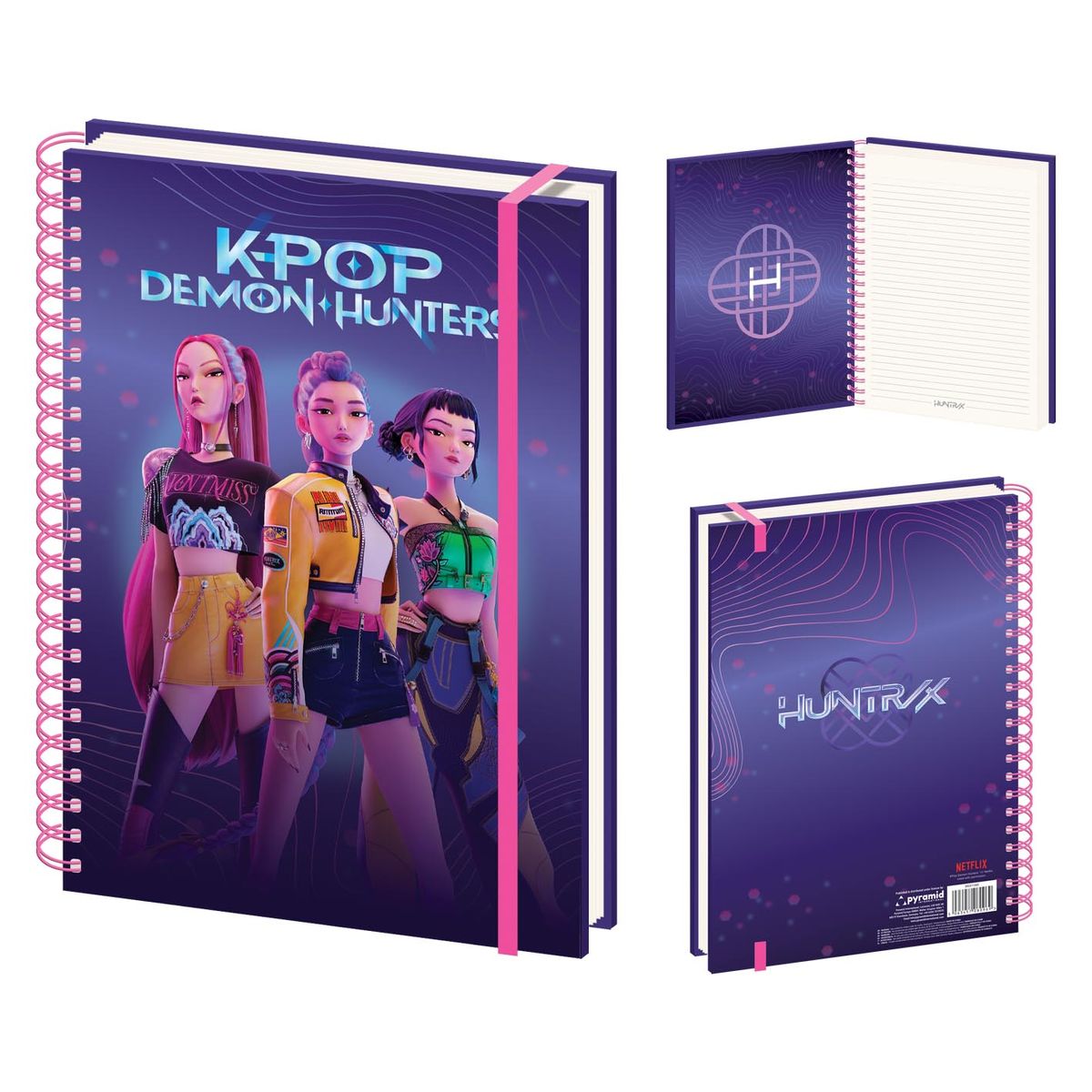 KPop Demon Hunters - Huntrix - Muistikirja