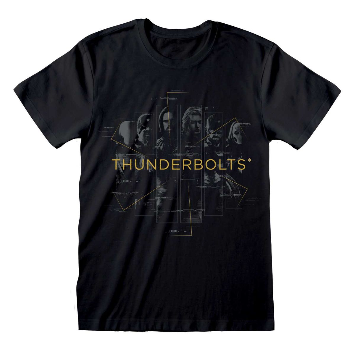 Thunderbolts - Character in Rectangles - T-paita