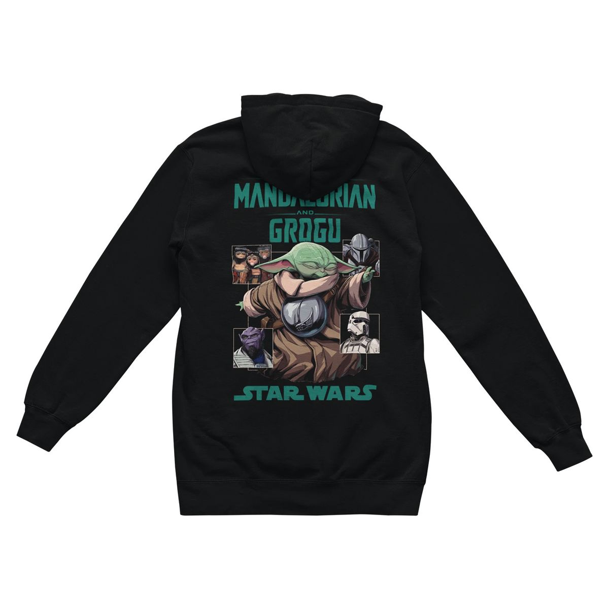 Star Wars: The Mandalorian - Grogu Squares - Huppari
