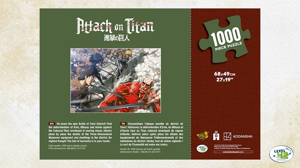 Attack on Titan - Fight - Palapeli