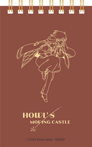 Howl's Moving Castle - Sophie & Howl - Muistikirja
