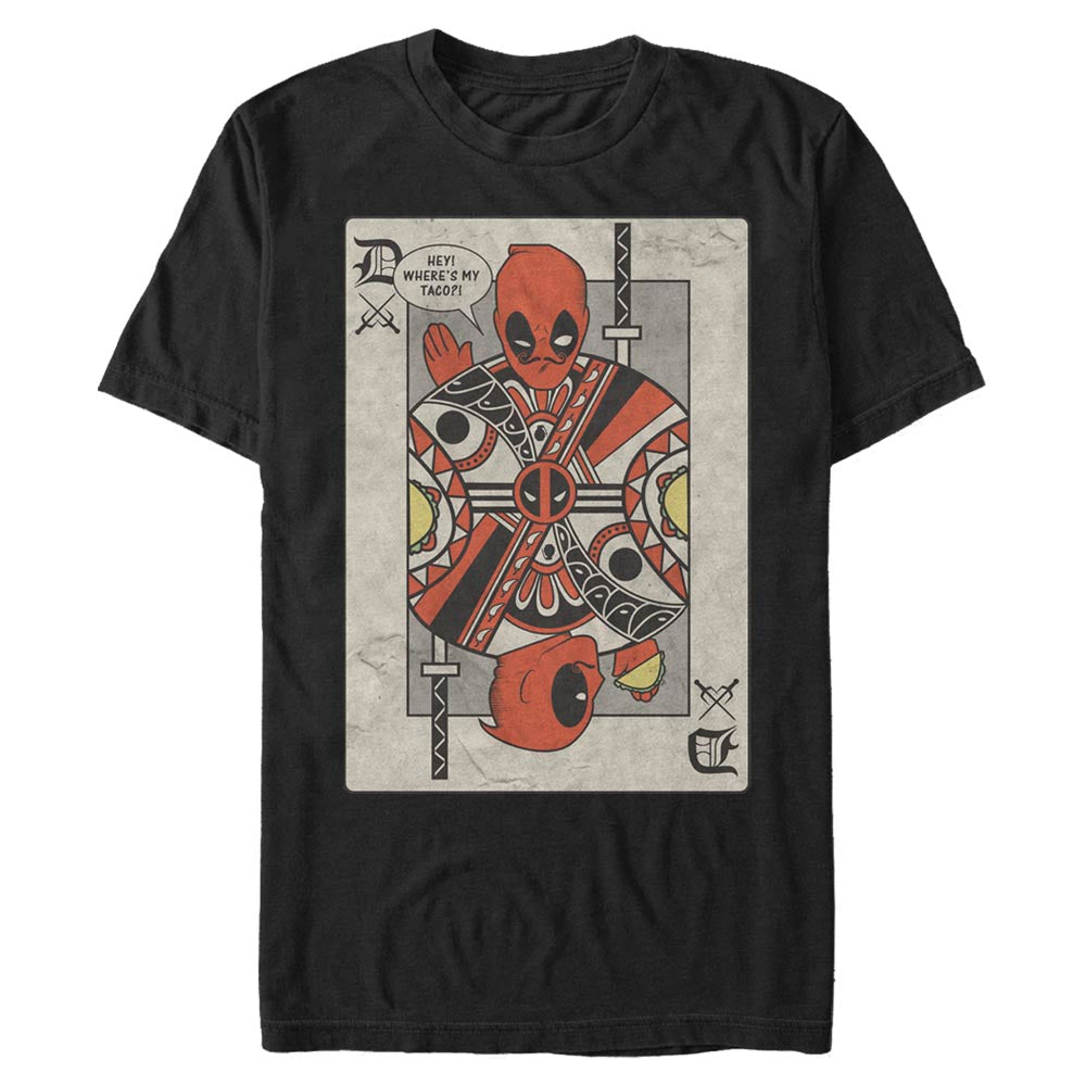 Deadpool - Deadpool Playing Card - T-paita