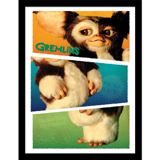 Gremlins - Gizmo Break - Kehystetty taidejuliste