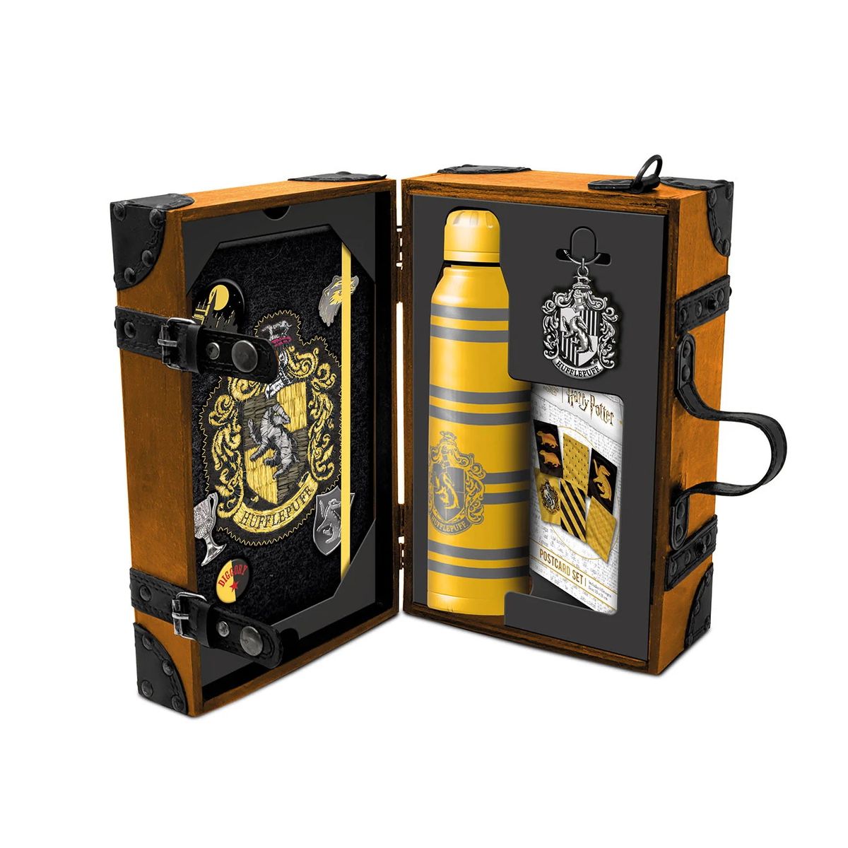Harry Potter - Colorful Crest Hufflepuff - Lahjasetti