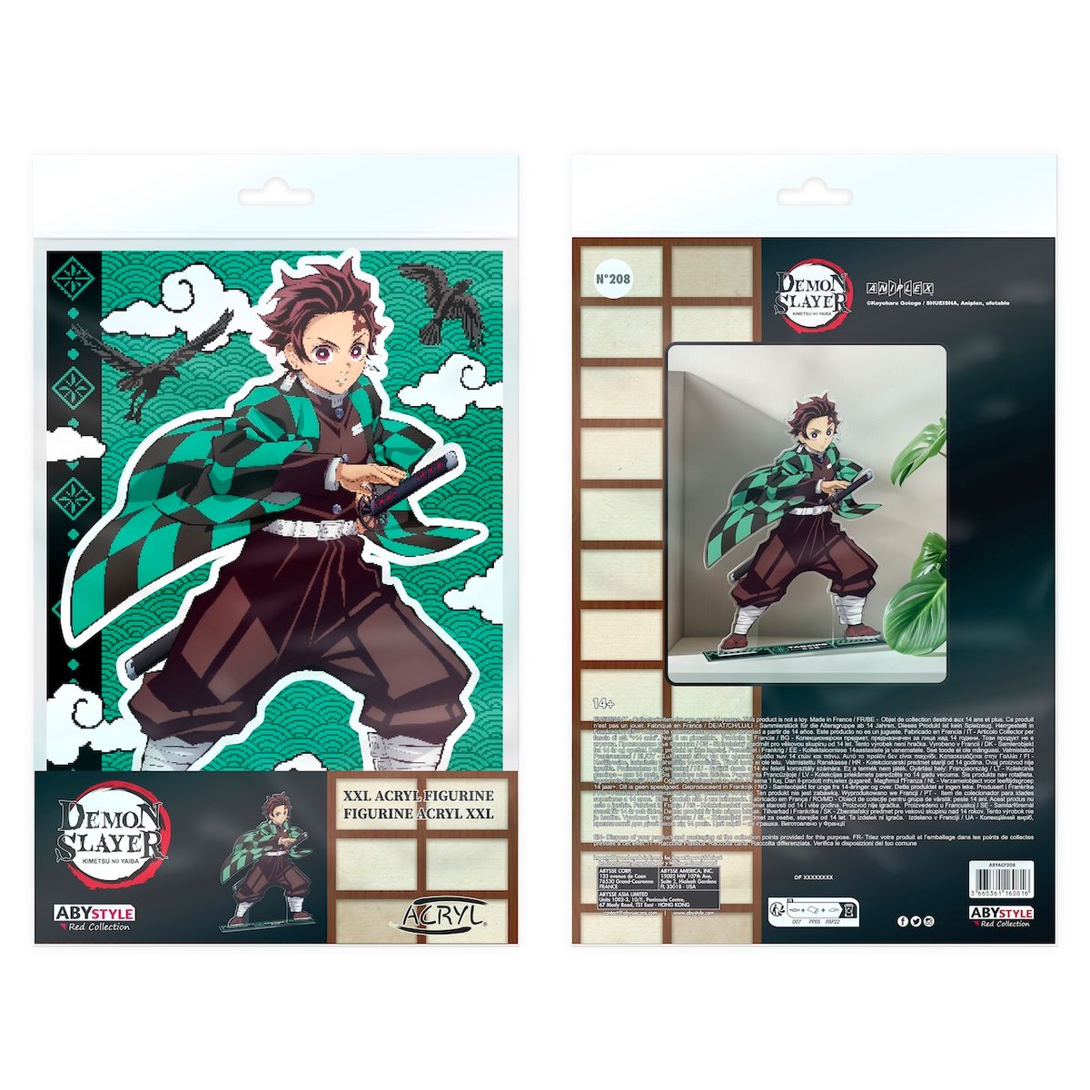 Demon Slayer - Tanjiro - Akryylifiguuri (XL-koko)