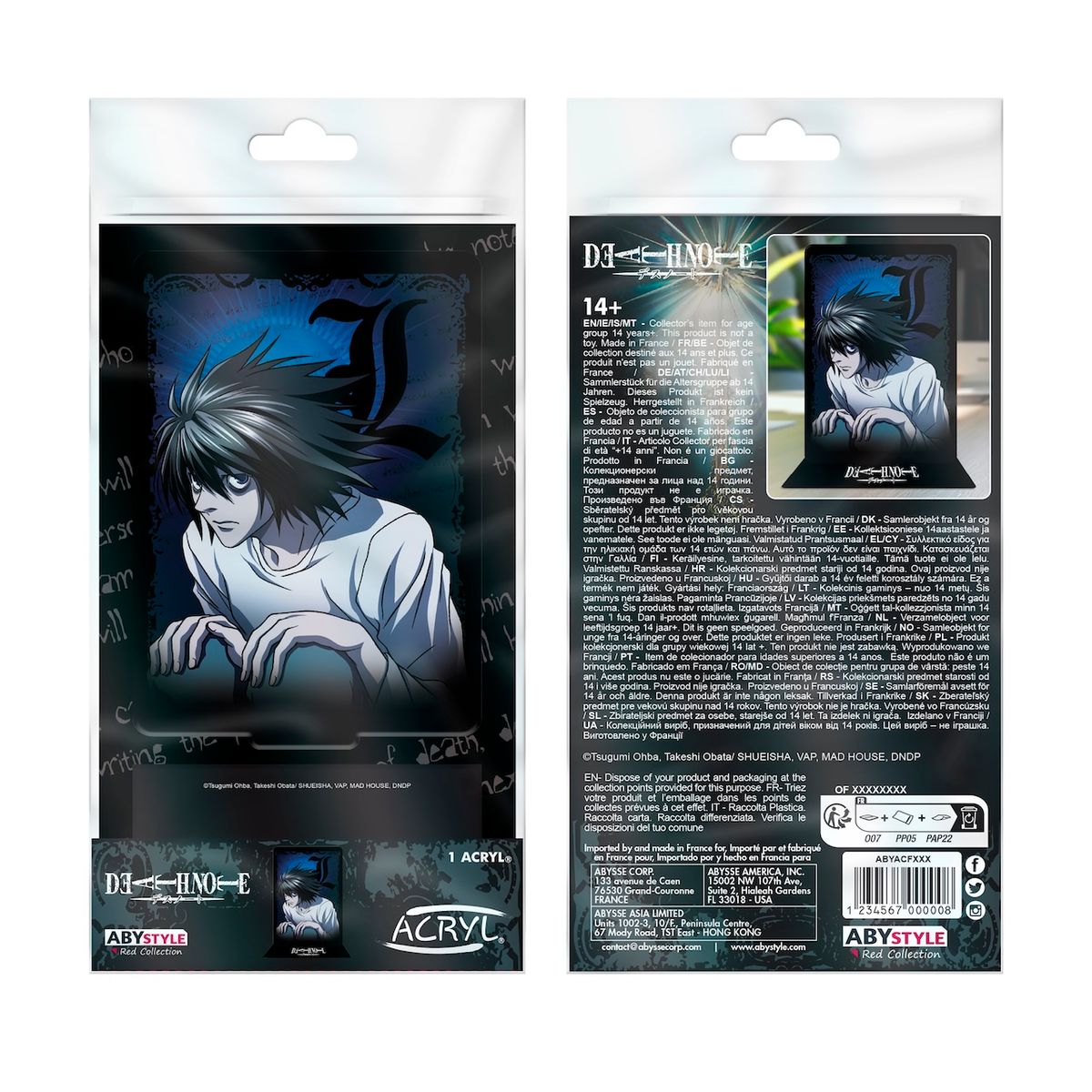 Death Note - L - Akryylifiguuri (keräilyhahmo)