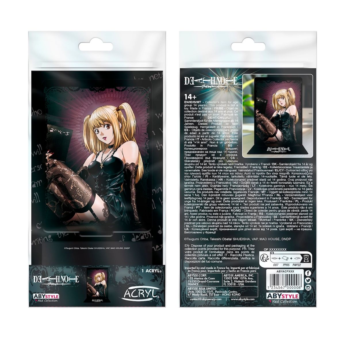 Death Note - Misa - Akryylifiguuri (keräilyhahmo)