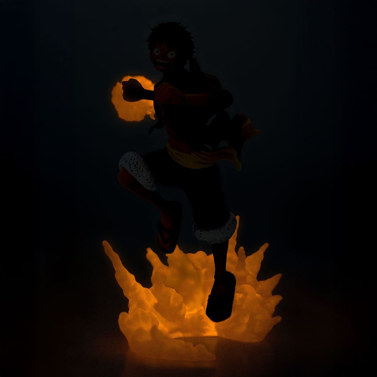 One Piece - Luffy Phosphorescent - Figuuri (keräilyhahmo)