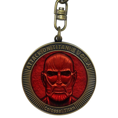 Attack on Titan - Colossal Titan Medallion - Avaimenperä