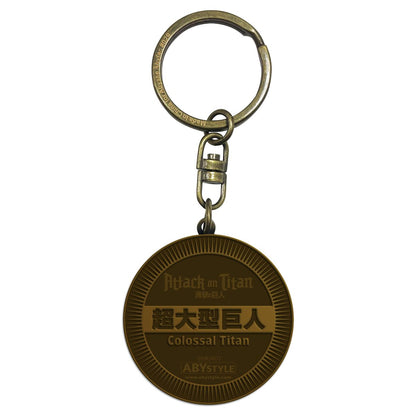 Attack on Titan - Colossal Titan Medallion - Avaimenperä