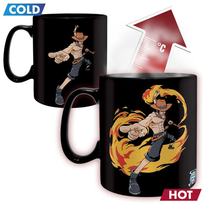 One Piece - Luffy & Ace - Heat Change -muki 460 ml