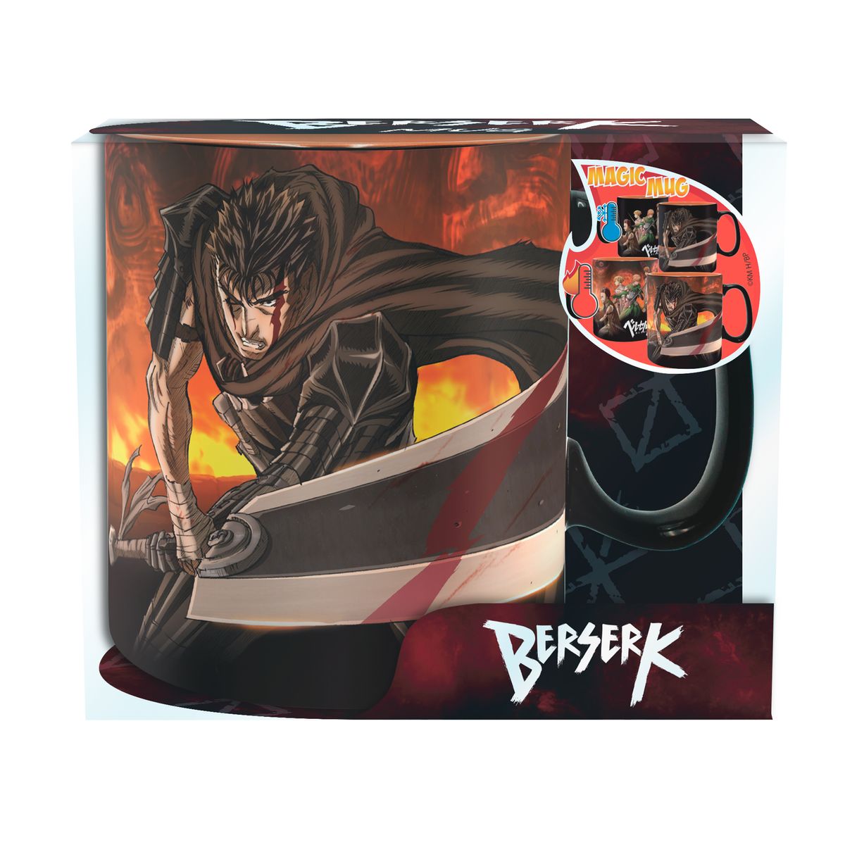 Berserk - Iso Heat Change -muki (XXL-koko)