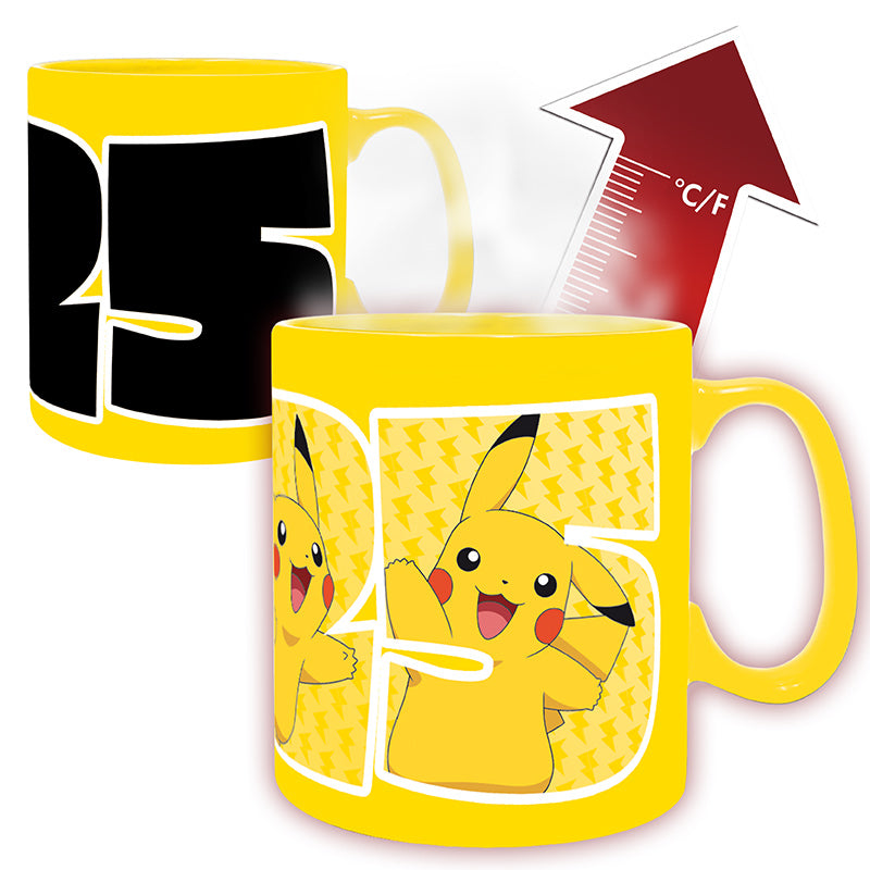 Pokémon - Pikachu 25 - Iso Heat Change -muki (XXL-koko)
