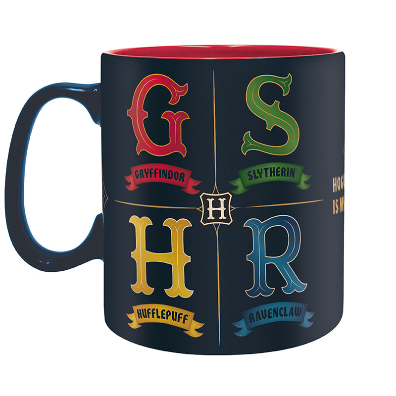 Harry Potter - Houses - Iso muki (XL-koko)