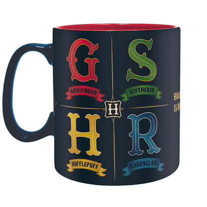 Harry Potter - Houses - Iso muki (XL-koko)