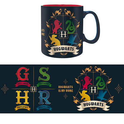 Harry Potter - Houses - Iso muki (XL-koko)