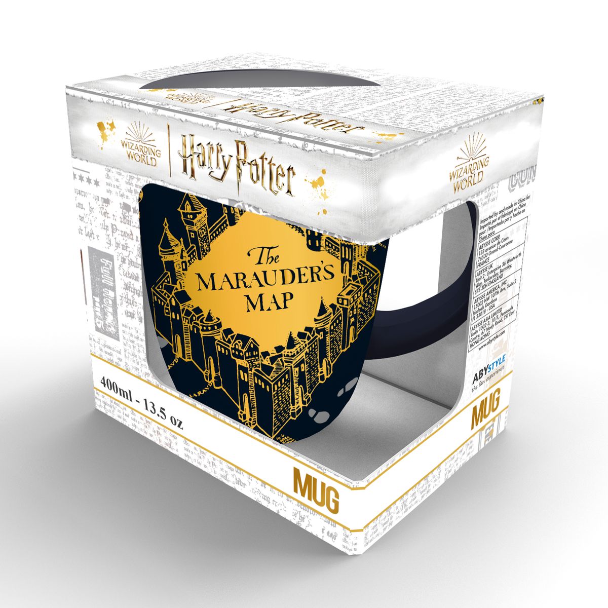 Harry Potter - The Marauder's Map - Iso muki (XL-koko)
