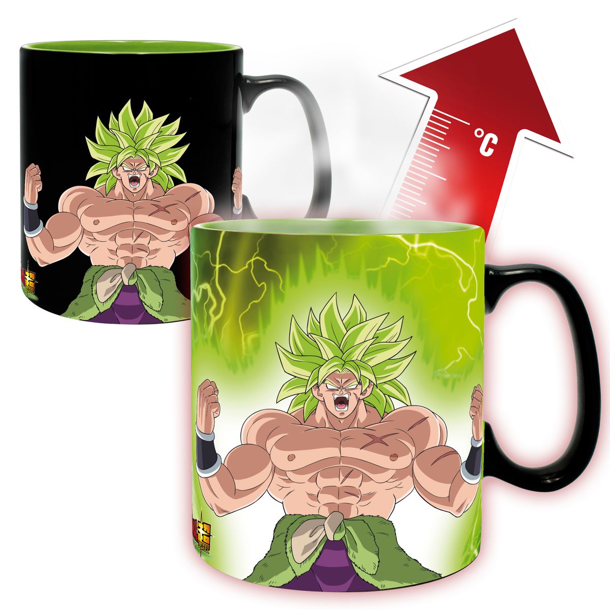 Dragon Ball - Broly vs. Gogeta - Iso Heat Change -muki (XXL-koko)