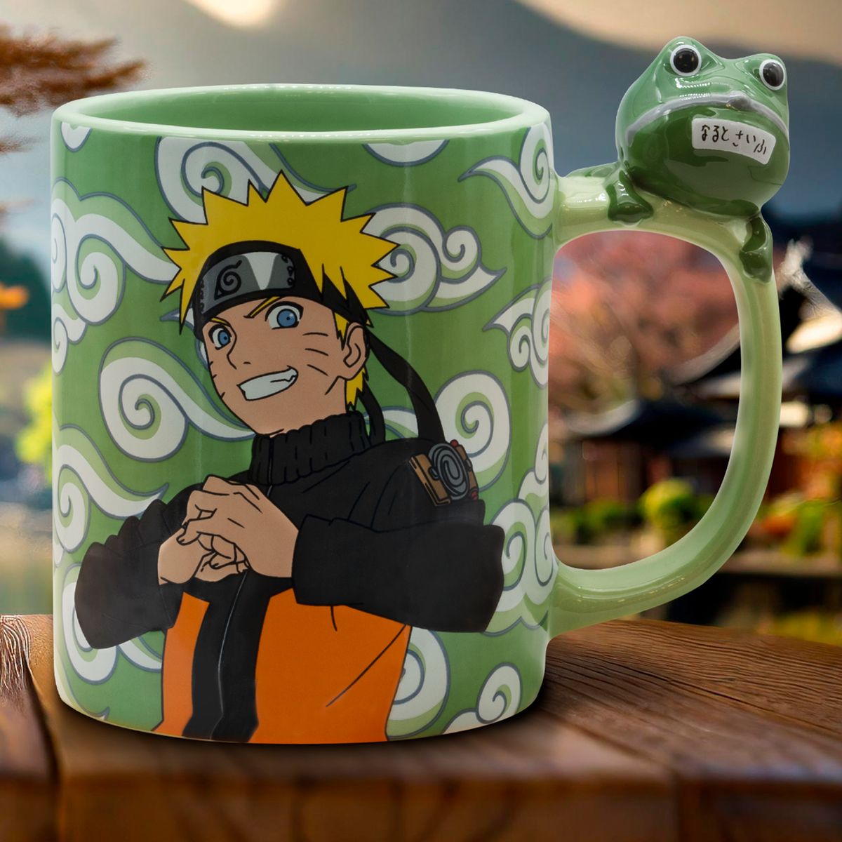 Naruto - Naruto and Gama-chan - Iso muki (XL-koko)