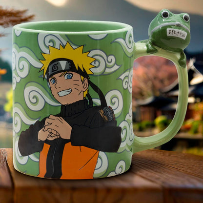 Naruto - Naruto and Gama-chan - Iso muki (XL-koko)