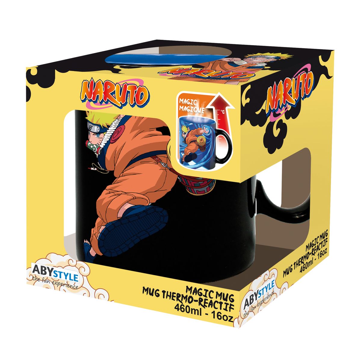 Naruto - Sasuke & Naruto - Iso Heat Change -muki (XXL-koko)