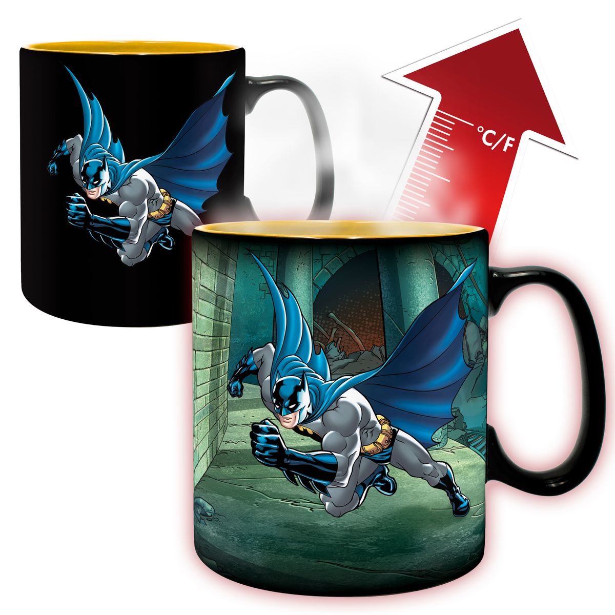 Batman - Batman & Joker - XXL color-changing mug
