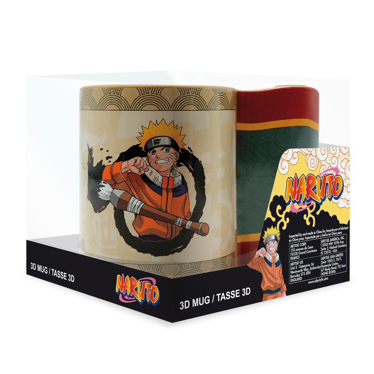 Naruto - Naruto Scroll - Iso muki (XL-koko)