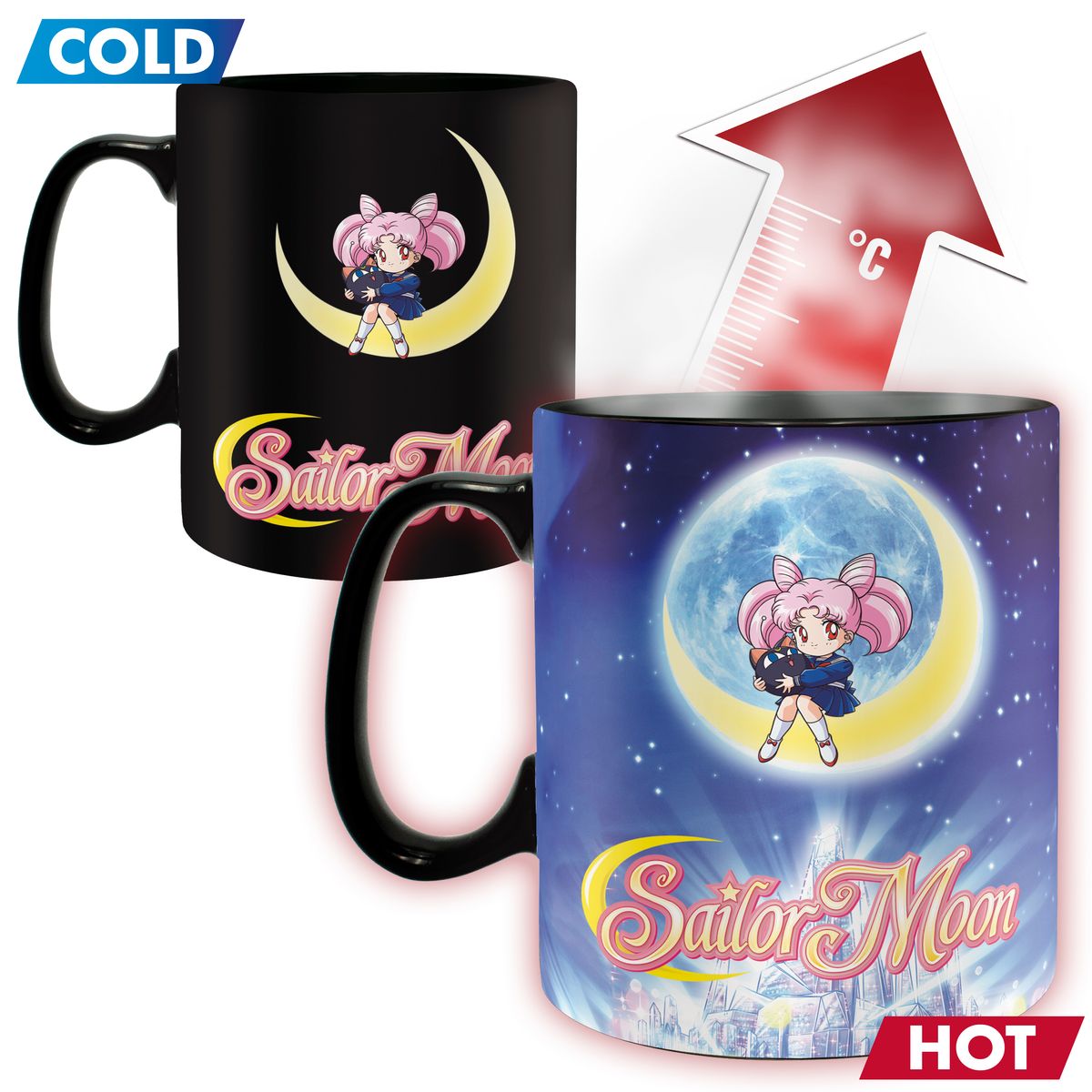 Sailor Moon - Sailor & Chibi - Iso Heat Change -muki (XXL-koko)