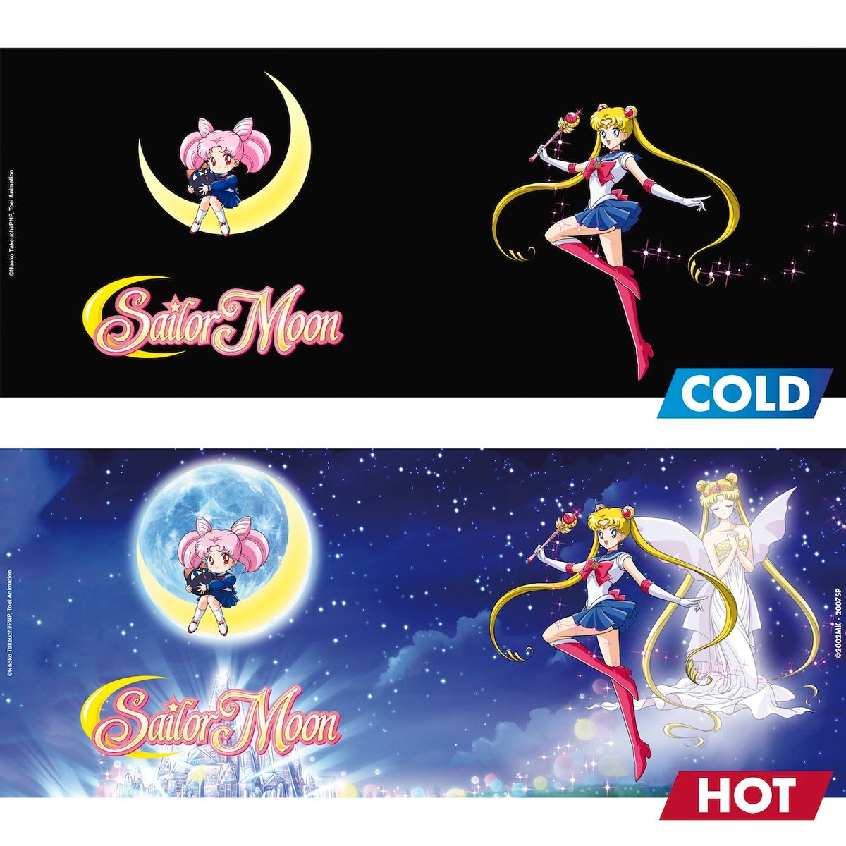 Sailor Moon - Sailor & Chibi - Iso Heat Change -muki (XXL-koko)