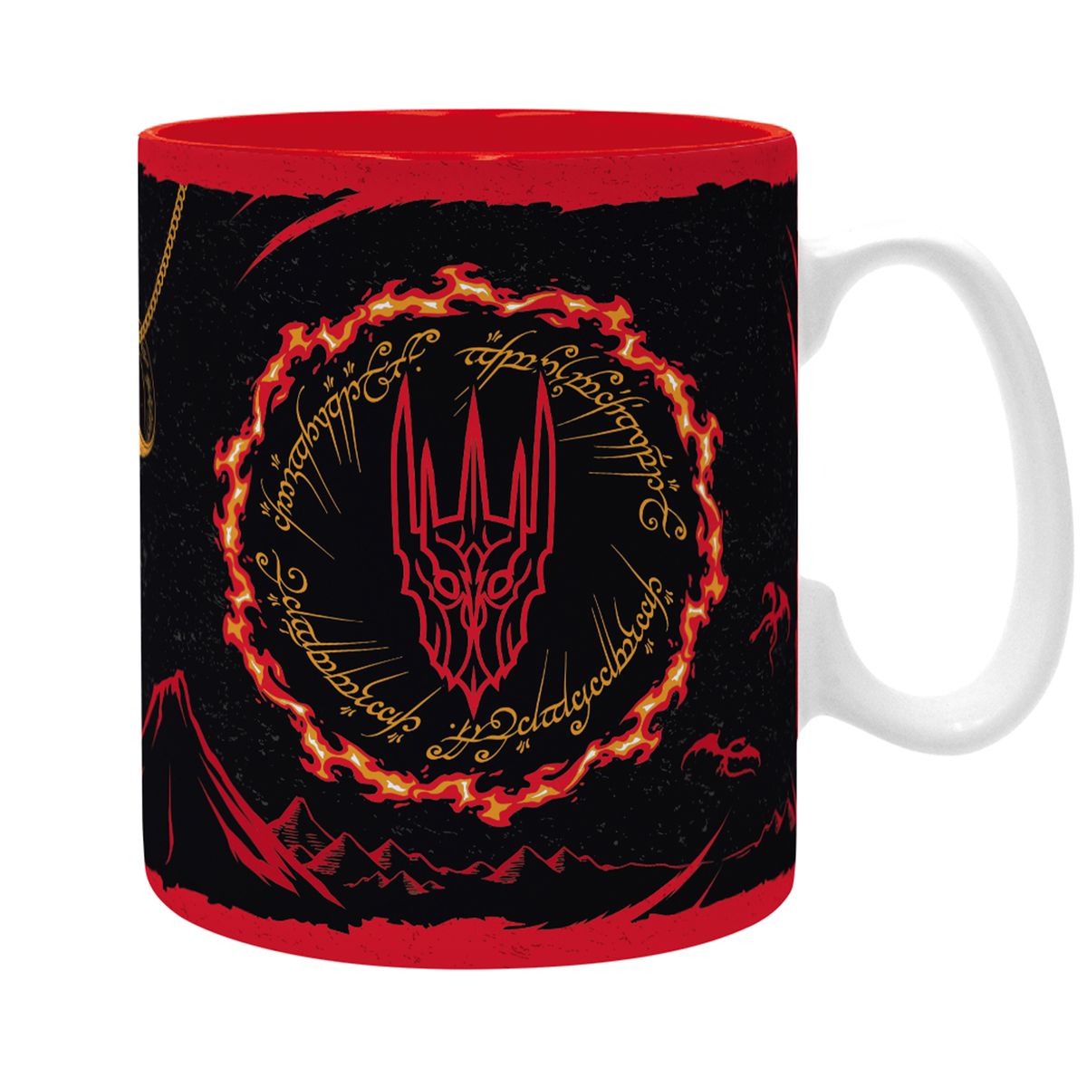 Taru sormusten herrasta - Sauron - Iso muki (XL-koko)