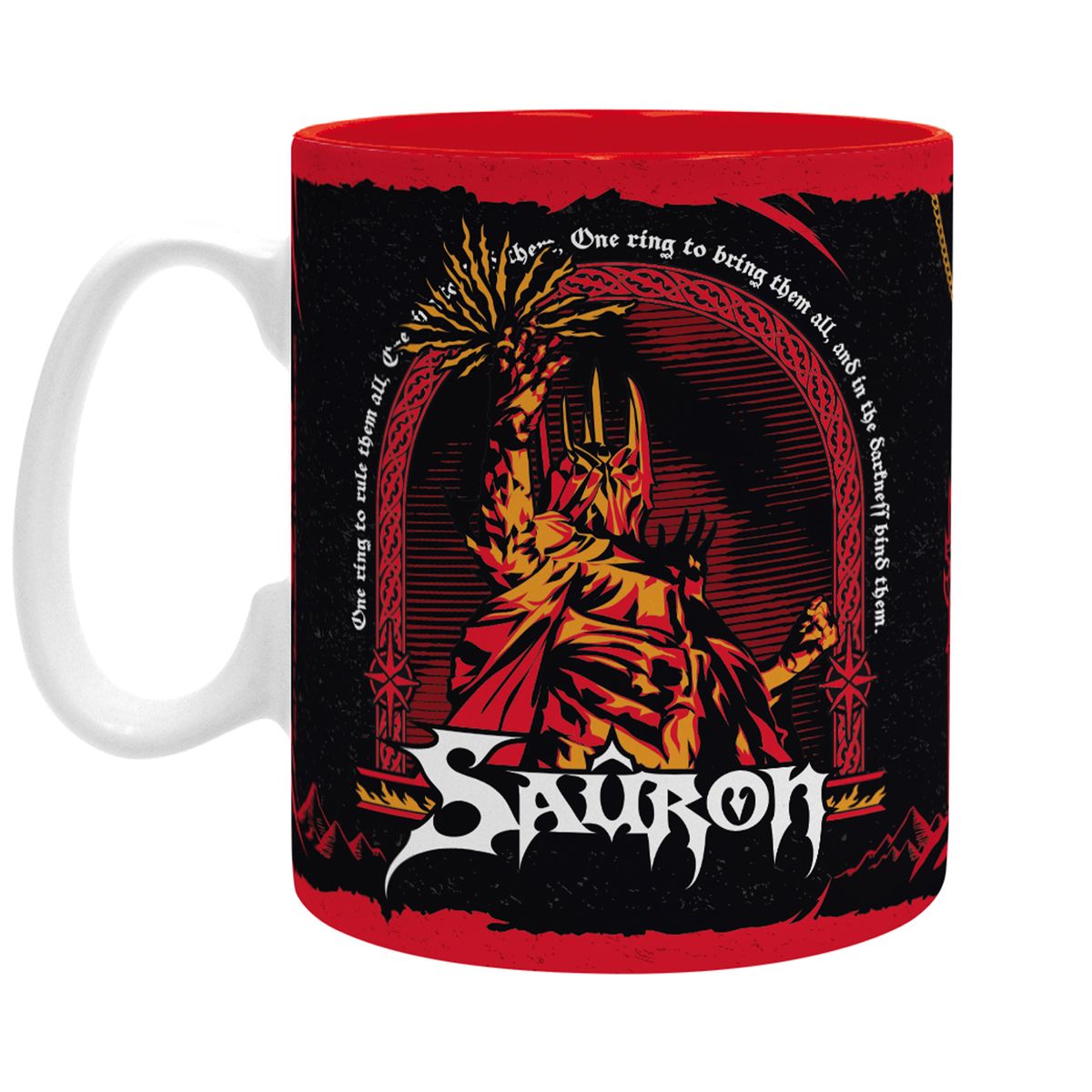 Taru sormusten herrasta - Sauron - Iso muki (XL-koko)