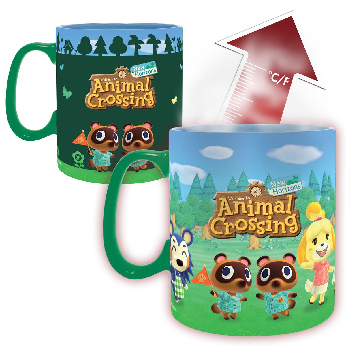 Animal Crossing - Island Welcome - Iso muki (XL-koko)