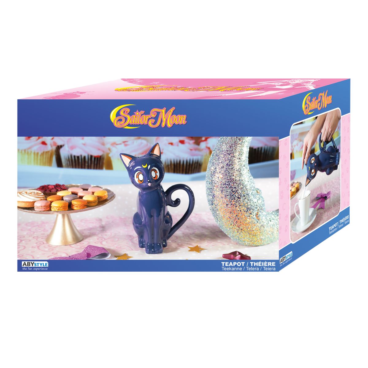 Sailor Moon - Luna - Teekannu