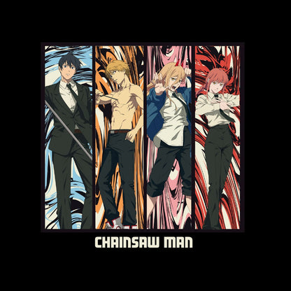 Chainsaw Man - Group - T-paita