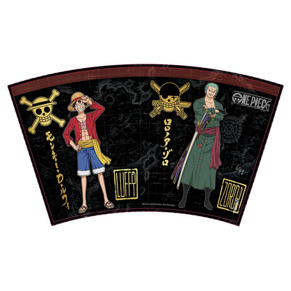 One Piece - Luffy & Zoro - Kannellinen muki pillillä