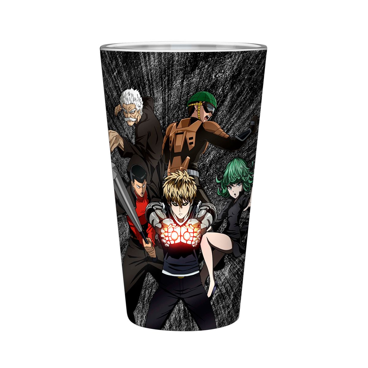 One Punch Man - One Against All - Iso juomalasi (XXL-koko)