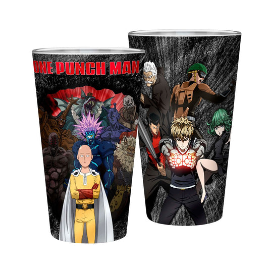 One Punch Man - One Against All - Iso juomalasi (XXL-koko)