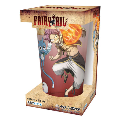 Fairy Tail - Natsu, Lucy, Happy & Plue - Iso juomalasi (XXL-koko)