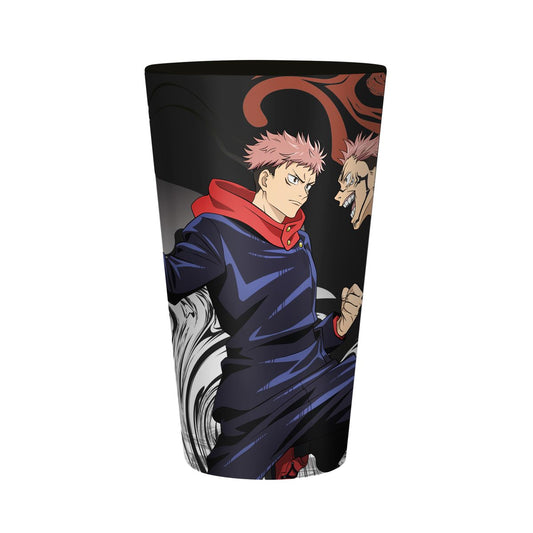 Jujutsu Kaisen - Yuji vs Sukuna - Iso juomalasi (XXL-koko)