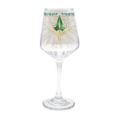 Taru sormusten herrasta - Lorien Leaf - Lasi